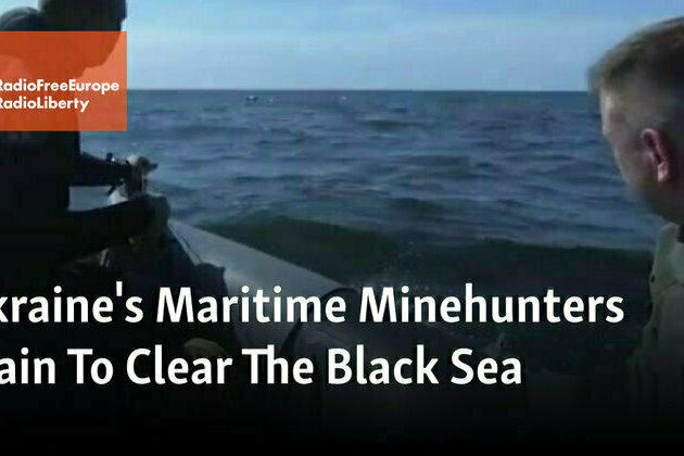 Ukraine's Maritime Minehunters Train To Clear The Black Sea
