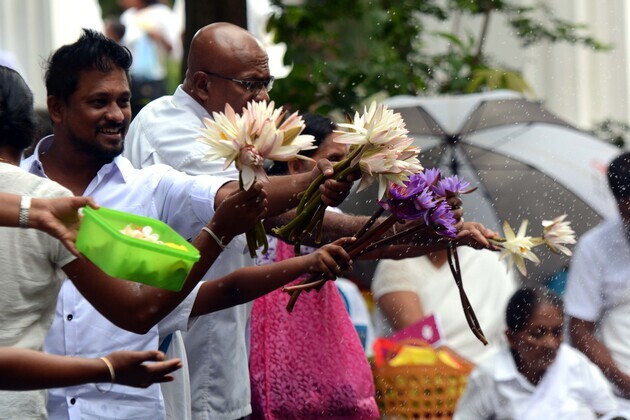 SRI LANKA-VESAK-CELEBRATIONS