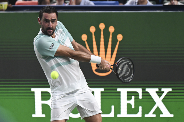 (SP)CHINA-SHANGHAI-TENNIS-ATP TOUR-SHANGHAI MASTERS-MEN'S SINGLES (CN)