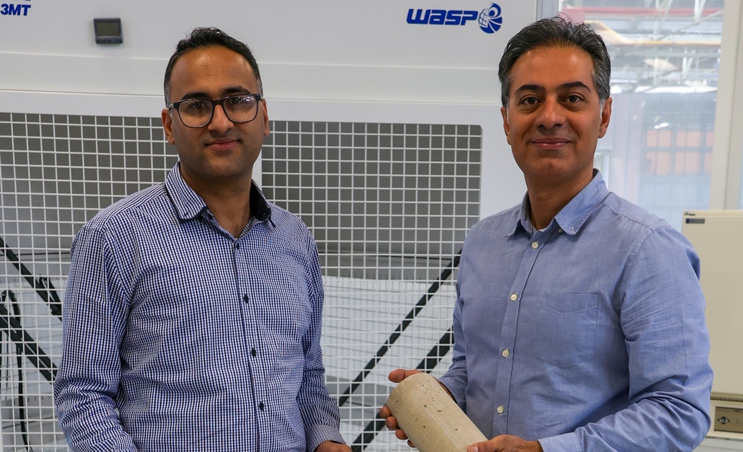 Mohammad Kiamahalleh (left) and Aliakbar Gholampour 