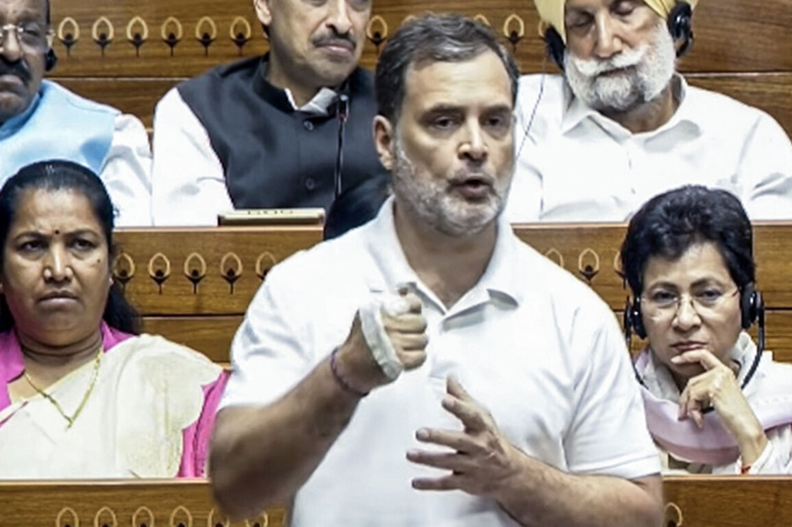 "The magician of Balakot, demonetization, Sindoor has suddenly got caught...": Rahul Gandhi's jibe at PM Modi sparks uproar in Lok Sabha