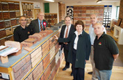 MPs drop in on Huws Gray