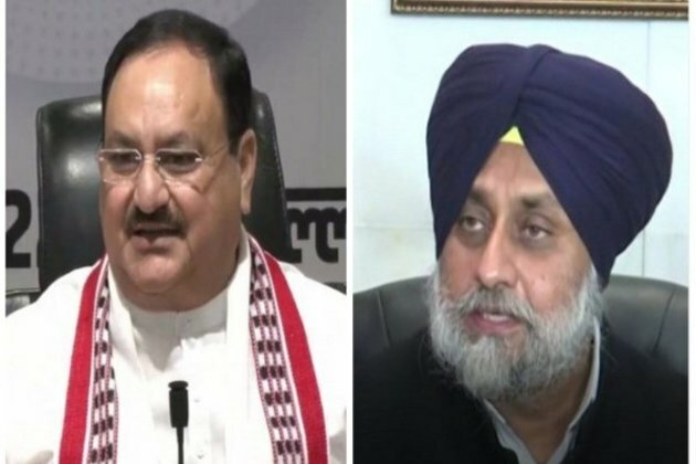 Nadda dials SAD's Sukhbir Badal to seek support for NDA's presidential candidate Droupadi Murmu