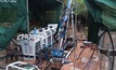 Recent Didievi diamond drilling. Credit: A1G.