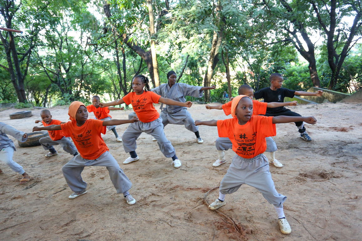 TANZANIA-DAR ES SALAAM-CHINESE KUNG FU