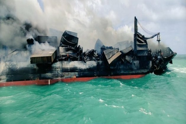 X-Press Pearl: Sri Lanka continues fire fighting efforts