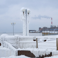 RUSSIA-VLADIVOSTOK-ICICLES-SCENERY