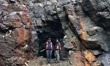  Coast Copper geologists at Merry Widow in British Columbia, Canada