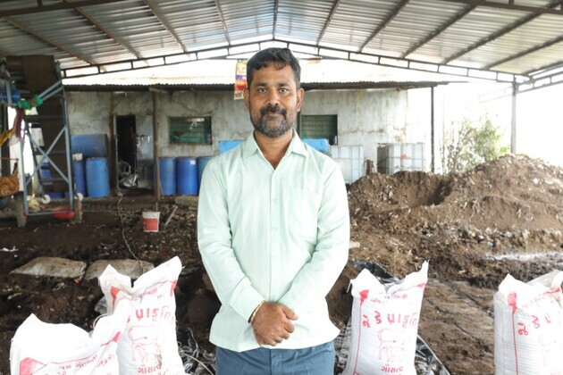 Gujarat farmer launches industrial-scale production of organic fertiliser 'Ghanjeevamrut'