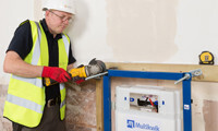 Specialists in plumbing systems opt for Multiwik Frames