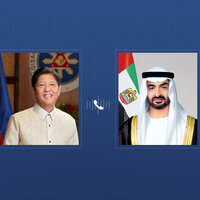 UAE President receives phone call from President of the Philippines on regional developments