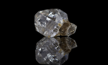  Sample of a natural raw diamond specimen