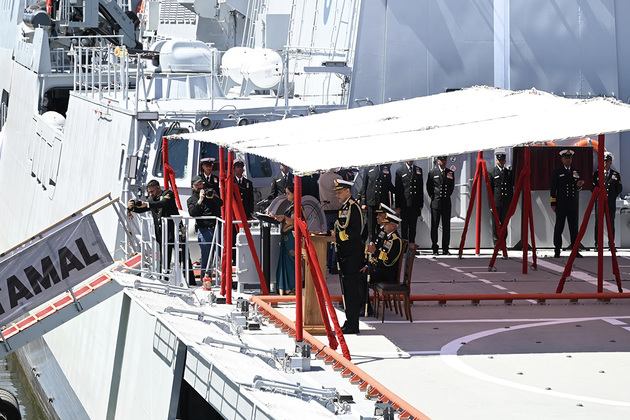 INS Tamal, latest Stealth Frigate, commissioned into Indian Navy