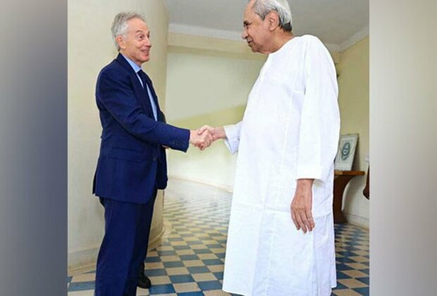 Former UK PM Tony Blair calls on Odisha CM, discusses economic growth of state