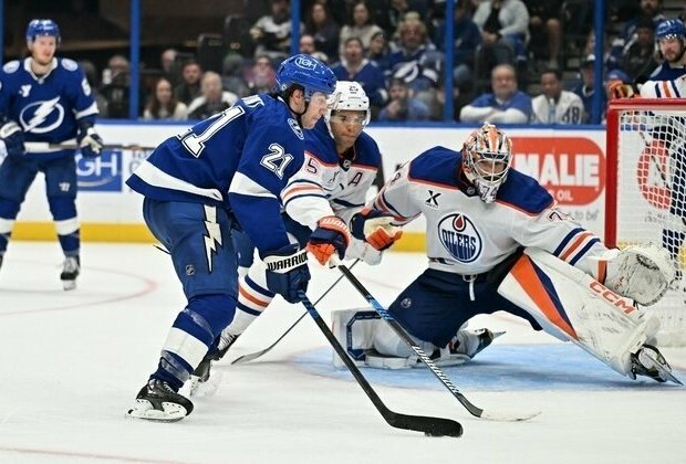 NHL roundup: Lightning beat Oilers for 6th straight win