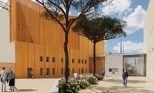  A rendering of the new prison extension at Gradignan near Bordeaux, France, where Soletanche Bachy Fondations Spéciales is undertaking the piling work 