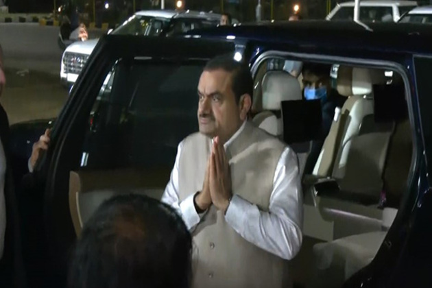 Gautam Adani visits residence of former Gujarat CM Vijay Rupani, pays tributes to late leader
