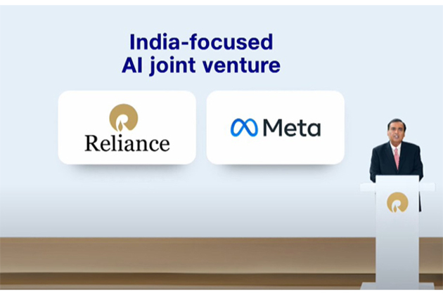 Reliance, Meta announce joint venture to build enterprise AI solutions