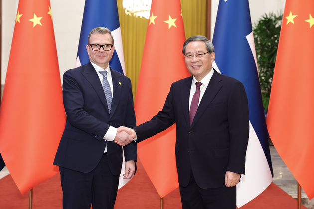 CHINA-BEIJING-LI QIANG-FINLAND-PM-TALKS (CN)