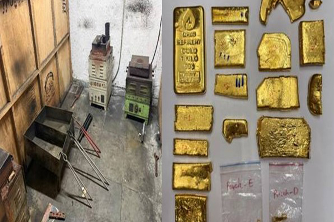 Operation Bullion Blaze: DRI disrupts major gold smuggling, melting syndicate in Mumbai; 11.88 kg gold seized and 11 held