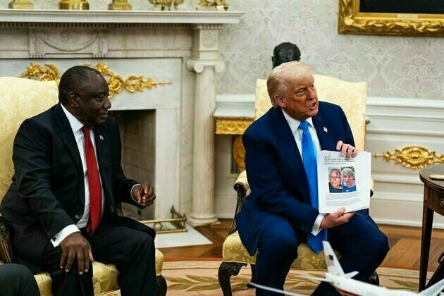Trump's white genocide claims about South Africa have deep roots in American history