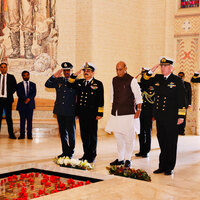 Rajnath Singh pays tribute at Australian War Memorial in Canberra