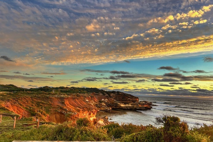 Otway Basin's coastline
