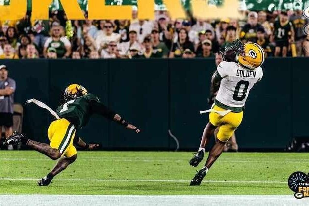 Matthew Golden kept the big plays coming on Family Night