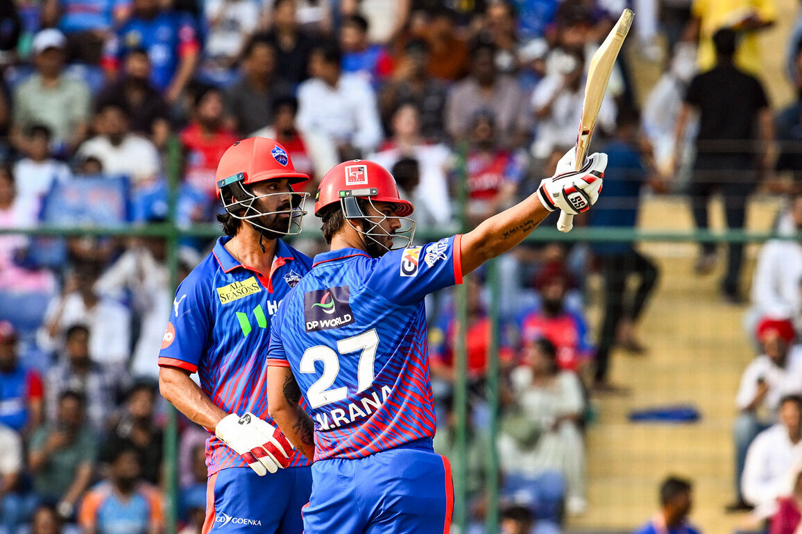 KL Rahul, Nitish Rana rain runs against Punjab Kings, their 220-run partnership second-highest in IPL
