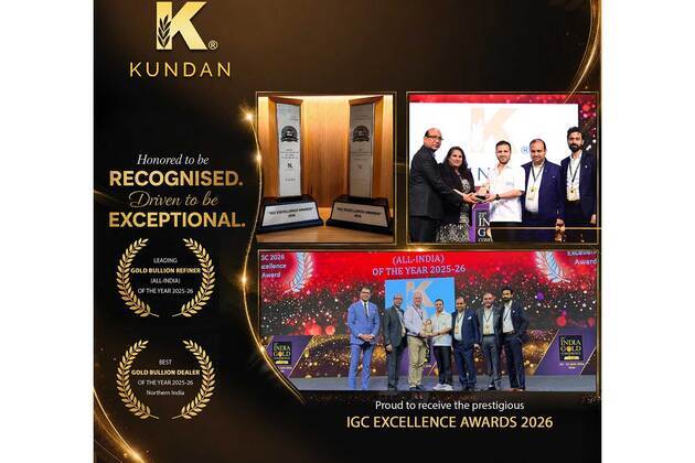 Kundan Refinery Wins Two Awards at The IGC Excellence Awards 2026, Marking a Decade of Continued Recognition