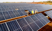  Display Name Solar panels at Fekola mine. Credit: B2Gold