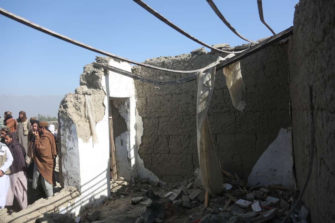 AFGHANISTAN-NANGARHAR-AIRSTRIKES