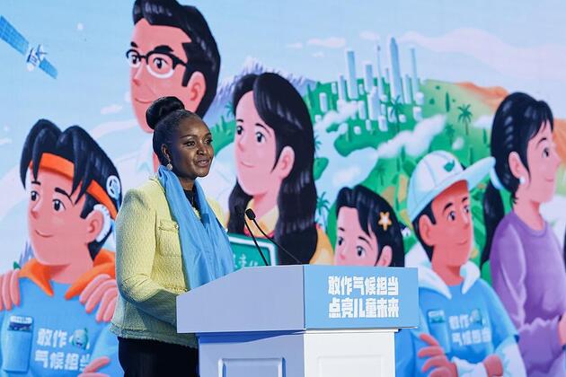 Chinese young people join climate action on World Children's Day
