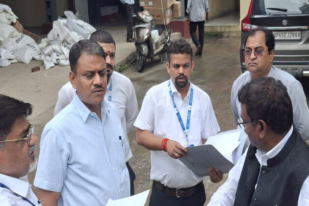 UP: Varanasi Div Commissioner inspects LBS Airport expansion, Ganjari Cricket Stadium during field visit