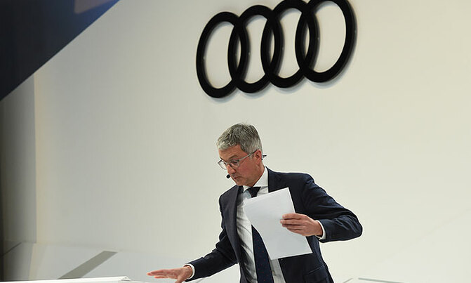 Audi boss arrested in diesel probe Audi boss arrested in diesel probe