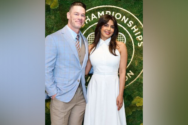 John Cena, Priyanka Chopra spotted at Wimbledon 2025 tennis tournament