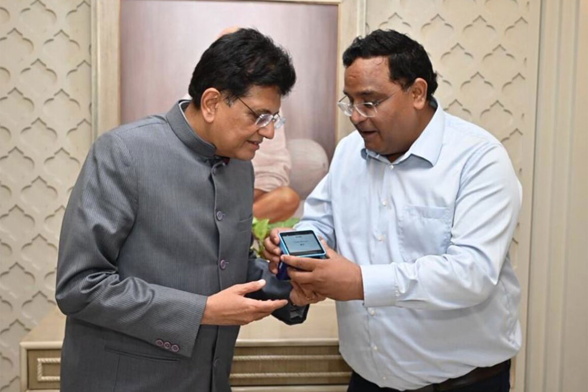 Vijay Shekhar Sharma showcases Made-in-India AI Soundbox to Piyush Goyal, reaffirms commitment to Atmanirbhar Bharat
