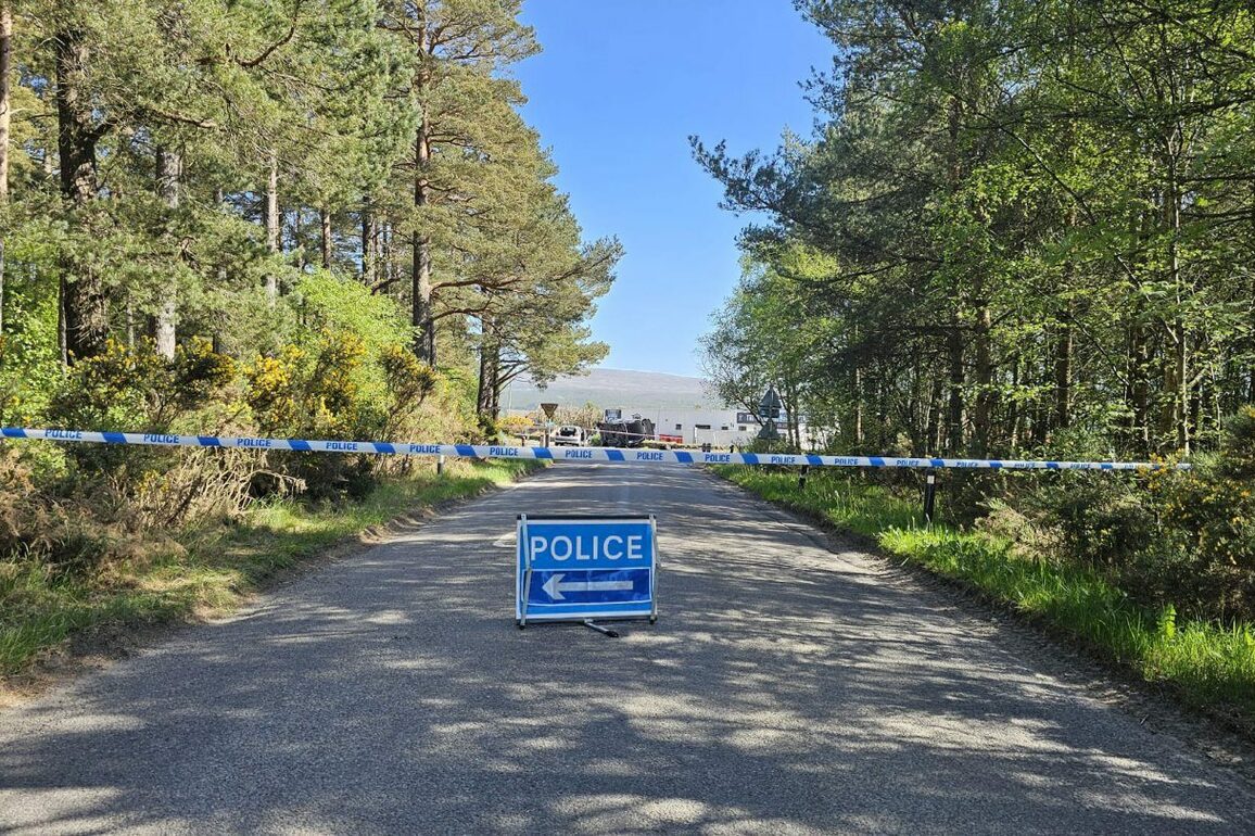 Two people hospitalised following crash near Culloden Battlefield