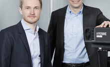 Hypermine’s founders, from left, chief product officer Andrei Rupasov, chief technologist Mikhail Mekhrengin, and chief executive Markku Makkonen.