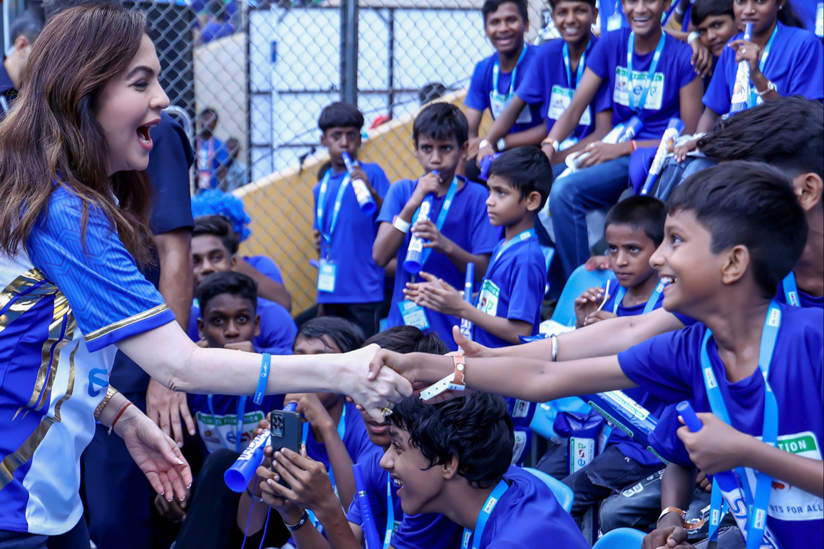 "Hope the kids go back with a lot of cherished memories": Nita Ambani shares after Mumbai Indians' annual ESA game
