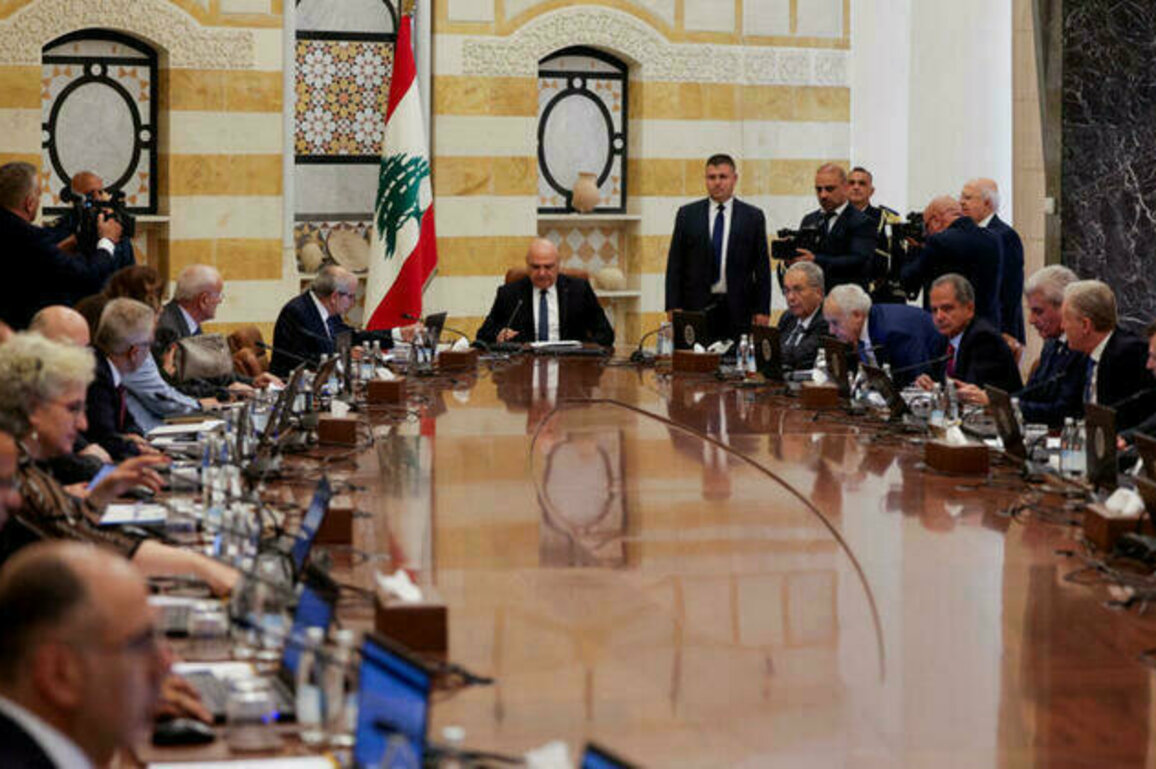 Lebanese cabinet holds second meeting on Hezbollah disarmament