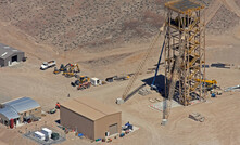 An aerial shot of the Pumpkin Hollow site in Nevada