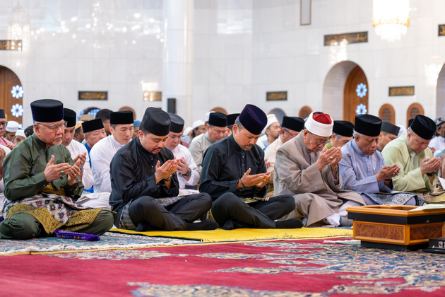 BRUNEI-BANDAR SERI BEGAWAN-EID AL-ADHA-CELEBRATION