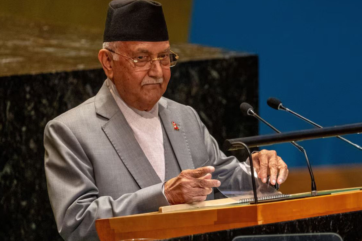 Nepal Congress MP files FIR against ex PM Oli