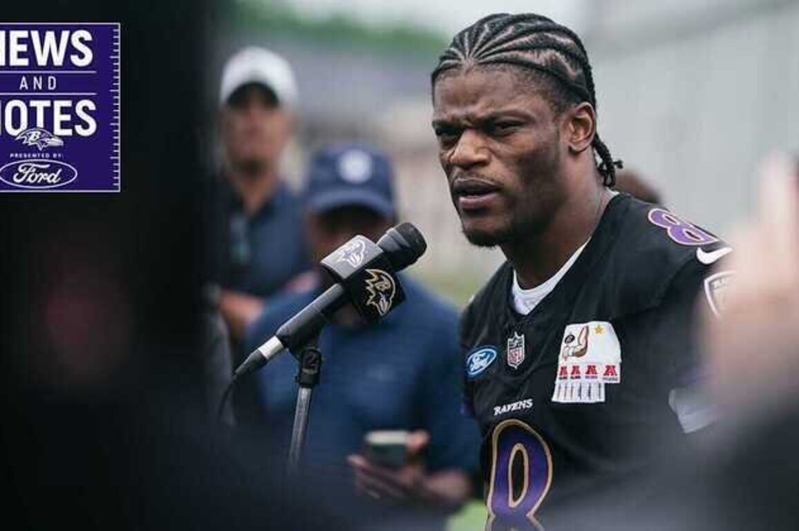 News & Notes: Lamar Jackson Threw Out Ravens' Locker Room Games
