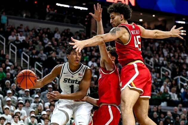 Jeremy Fears Jr. carries No. 10 Michigan State past Maryland