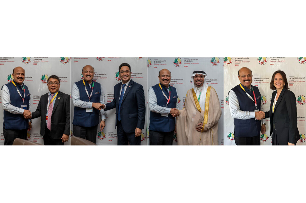 Commerce Secretary Rajesh Agrawal engages with global counterparts to advance trade agenda at WTO Ministerial Conference