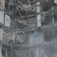 Mideast in Pictures: Destroyed building in Tehran's residential area amid U.S.-Israeli strikes