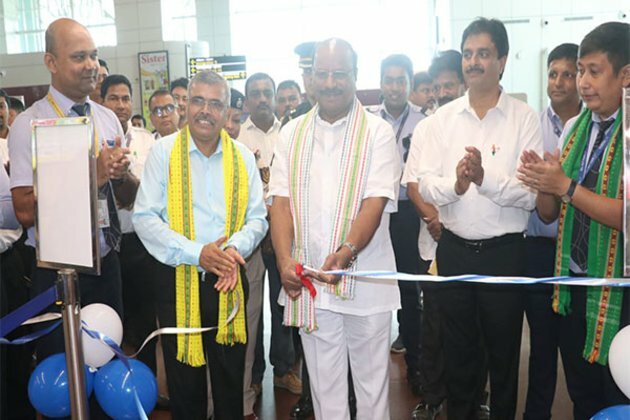 Tripura Governor inaugurates Indigo flight service between Agartala and Hyderabad
