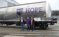 Hope boosts cement rail transport with £1m wagon investment